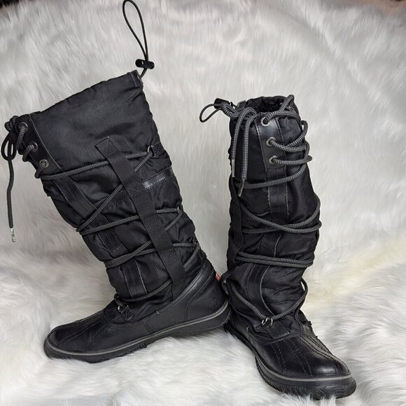 Pajar Shoes - Pajar women’s Grip Leather snow winter boots Size 10 Black